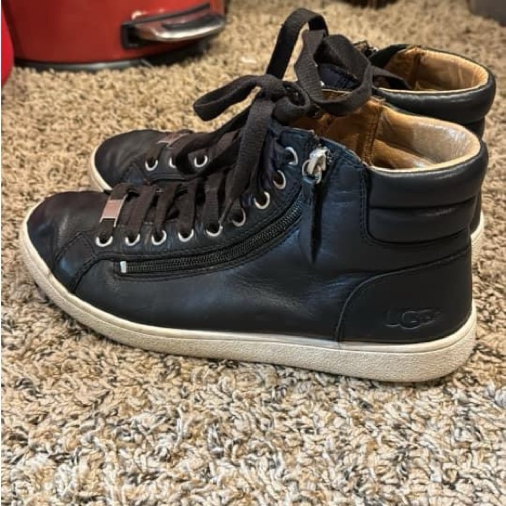 Ugg high top tennis shoes